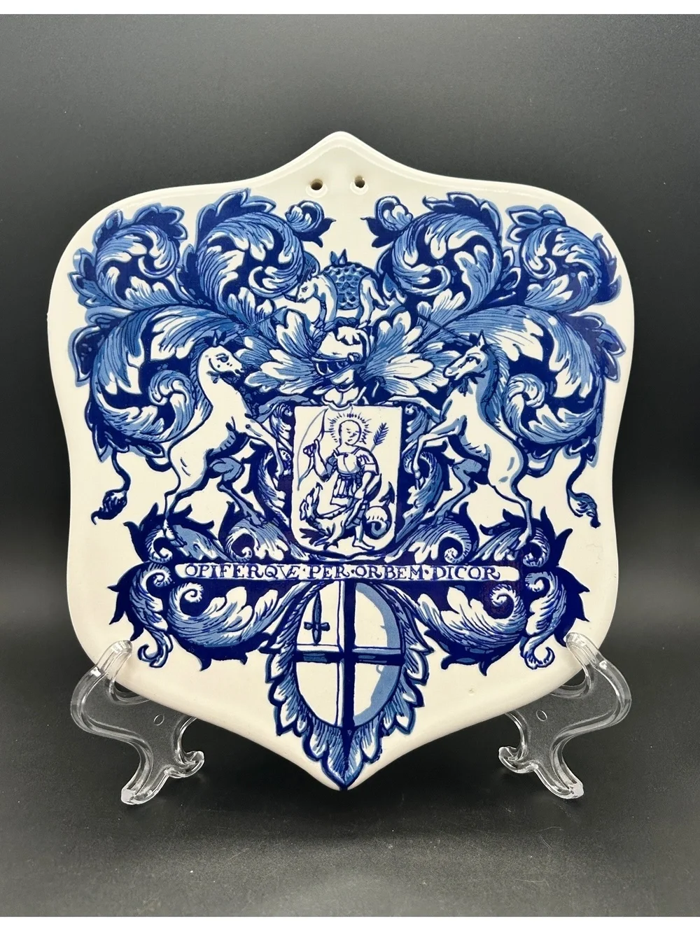 Vintage Ceramic Apothecary “Pill Slab”